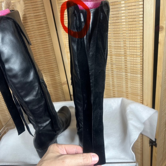 Vera Gomma Cuffed Knee High Boots, Size: 36/US6 - Picture 10 of 11